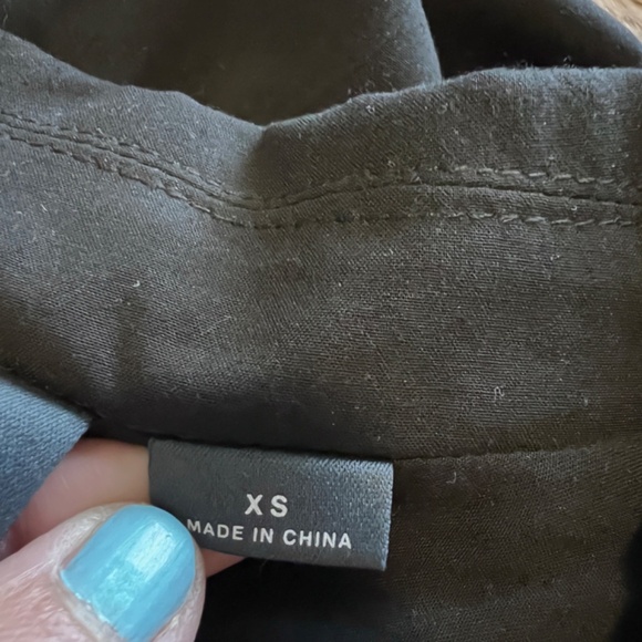 Maeve Black Carlotta Ruched Shirt Dress Size XS - Picture 11 of 11